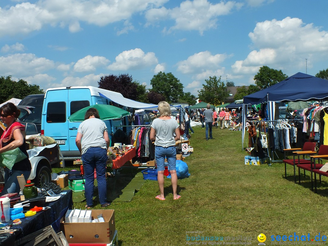 Sommerfest mit Flohmarkt - Musikverein: Uttenweiler, 28.06.2015