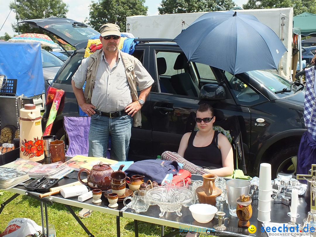 Sommerfest mit Flohmarkt - Musikverein: Uttenweiler, 28.06.2015