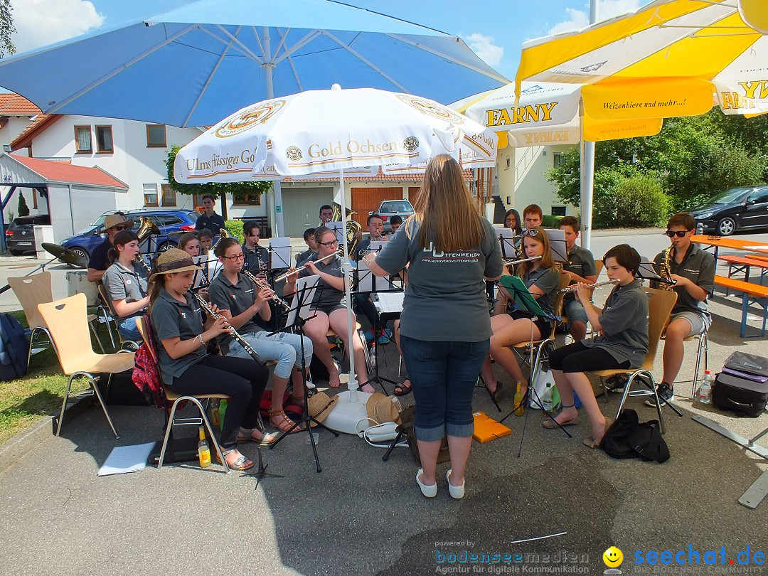 Sommerfest mit Flohmarkt - Musikverein: Uttenweiler, 28.06.2015