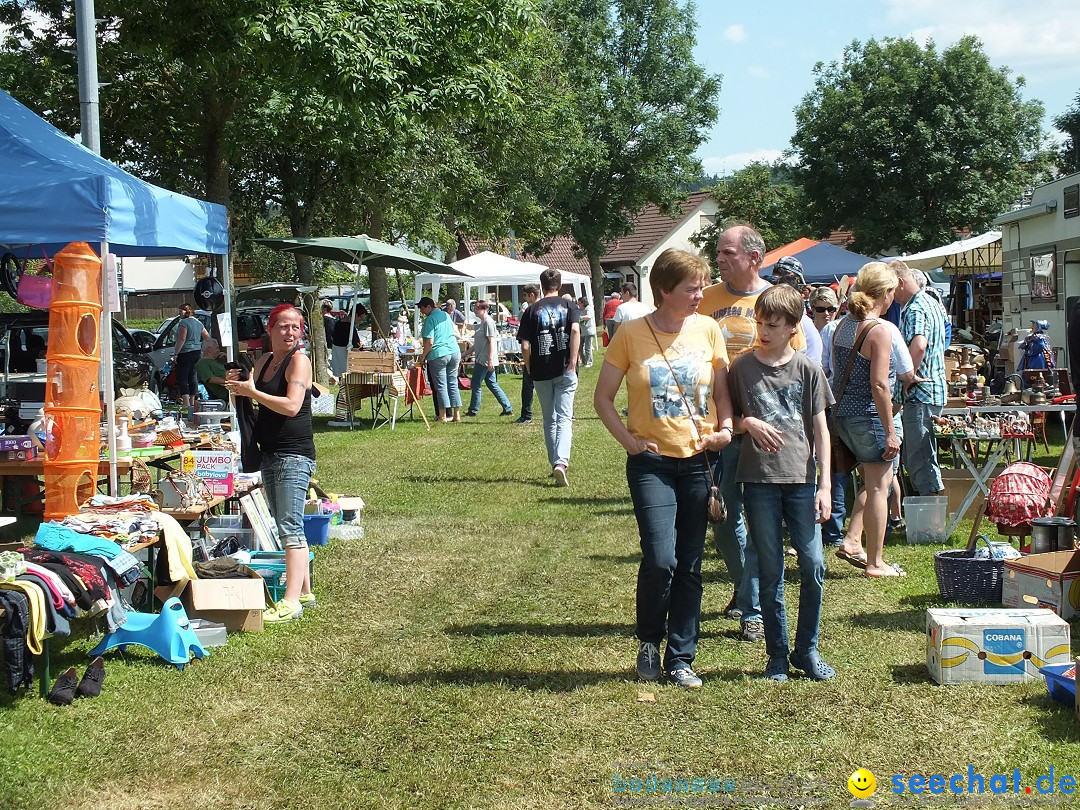 Sommerfest mit Flohmarkt - Musikverein: Uttenweiler, 28.06.2015