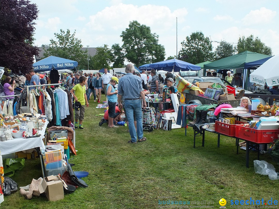 Sommerfest mit Flohmarkt - Musikverein: Uttenweiler, 28.06.2015