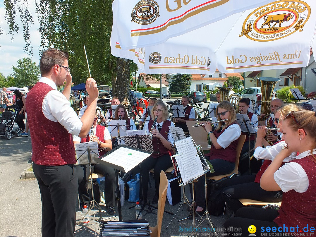 Sommerfest mit Flohmarkt - Musikverein: Uttenweiler, 28.06.2015