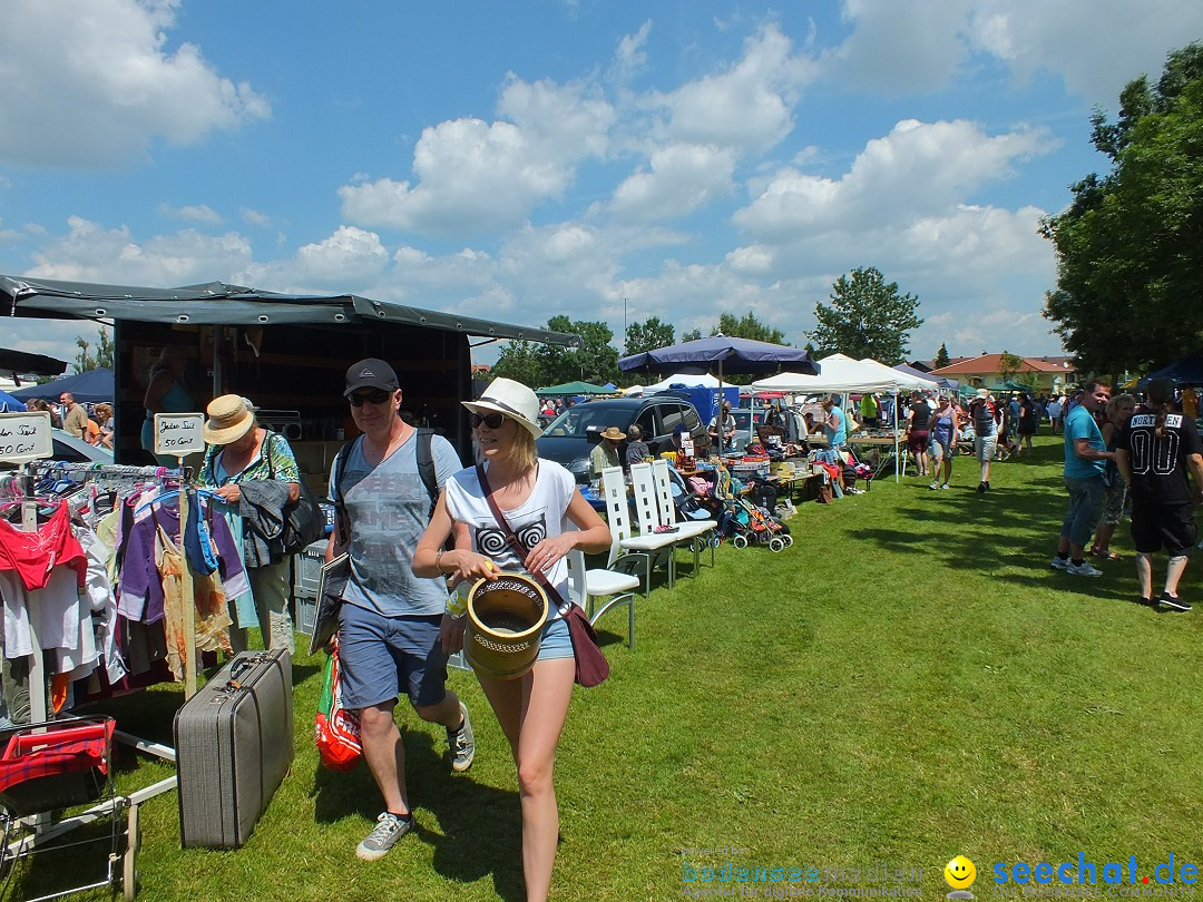 Sommerfest mit Flohmarkt - Musikverein: Uttenweiler, 28.06.2015