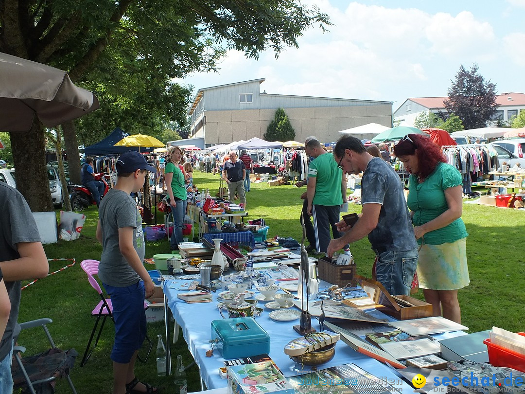 Sommerfest mit Flohmarkt - Musikverein: Uttenweiler, 28.06.2015