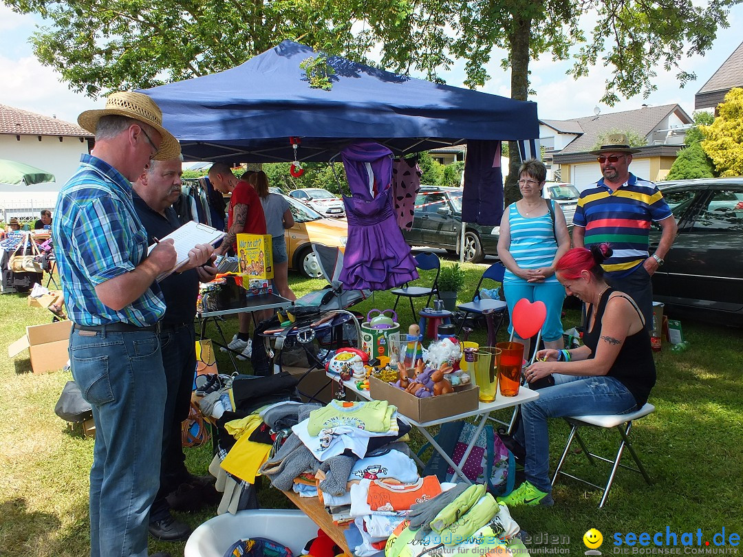 Sommerfest mit Flohmarkt - Musikverein: Uttenweiler, 28.06.2015