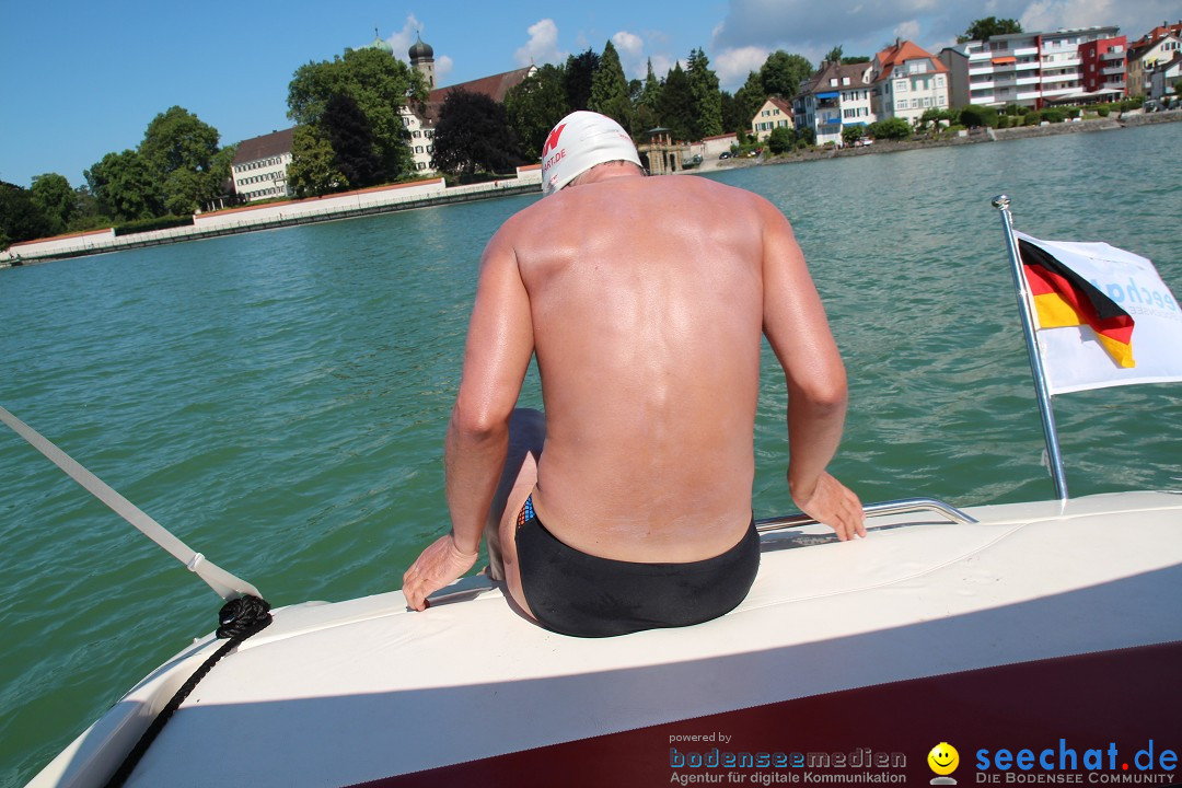 Bodensee Breitenquerung von Stefan Jung: Friedrichshafen, 28.06.2015