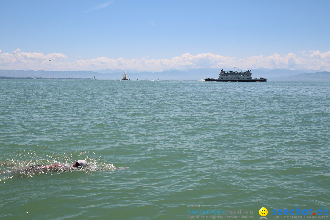 Bodensee Breitenquerung von Stefan Jung: Friedrichshafen, 28.06.2015