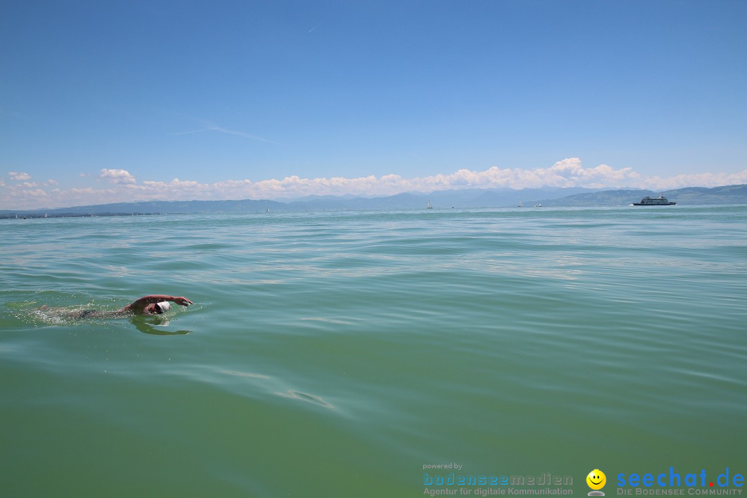 Bodensee Breitenquerung von Stefan Jung: Friedrichshafen, 28.06.2015