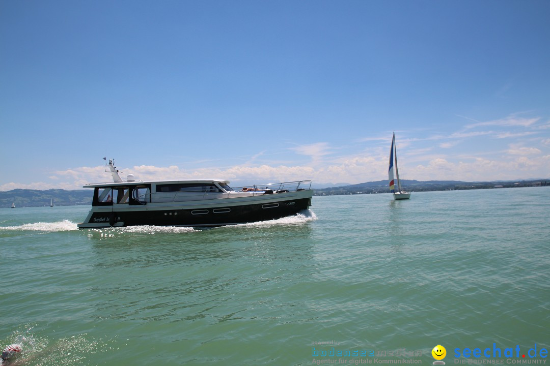 Bodensee Breitenquerung von Stefan Jung: Friedrichshafen, 28.06.2015