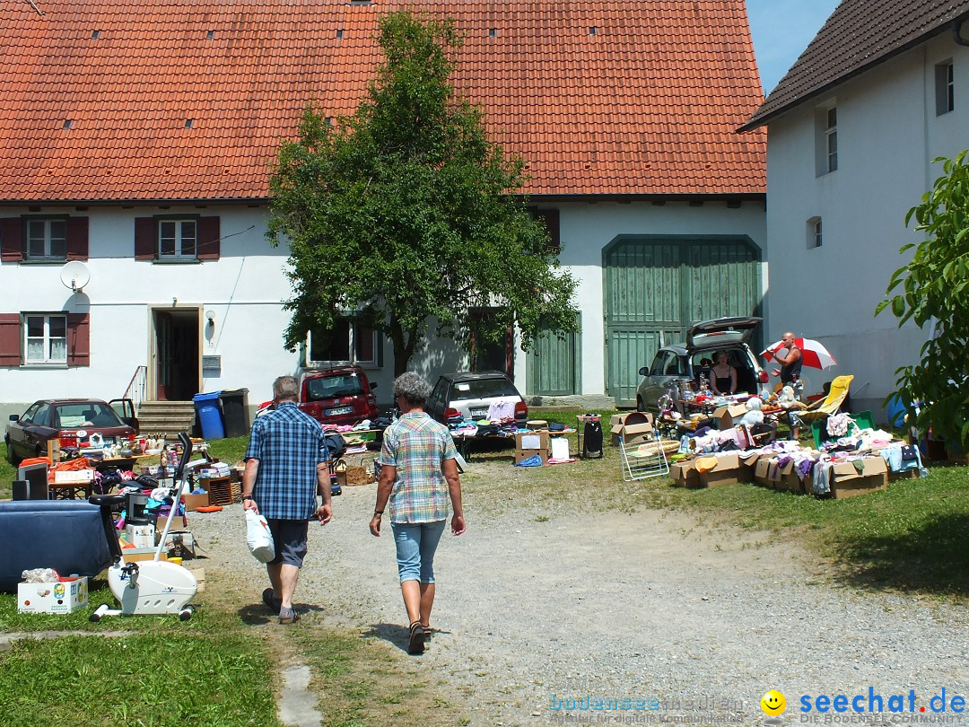 Garagen-Flohmarkt in Kanzach: 04.07.2015