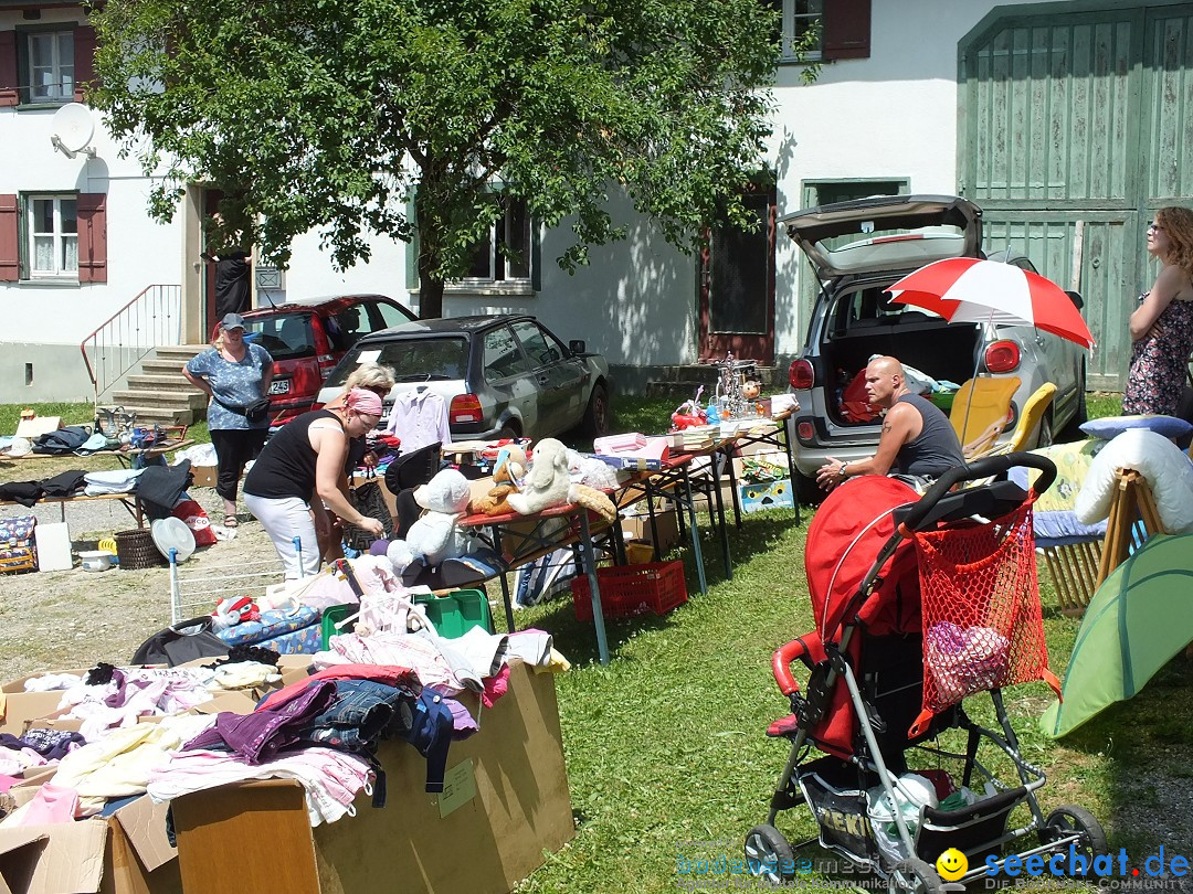 Garagen-Flohmarkt in Kanzach: 04.07.2015