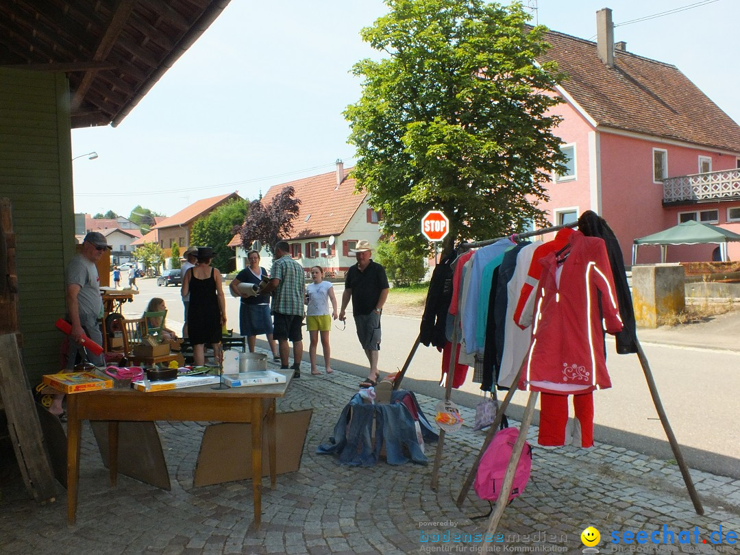 Garagen-Flohmarkt in Kanzach: 04.07.2015