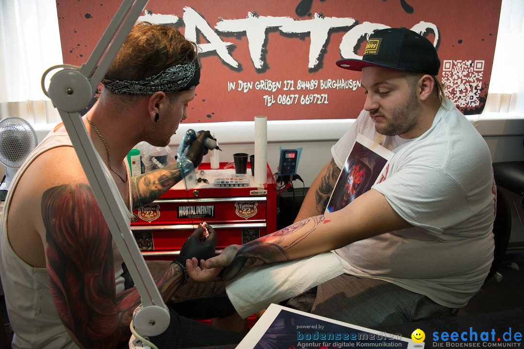 Tattoo Convention Bodensee: Friedrichshafen, 04.07.2015