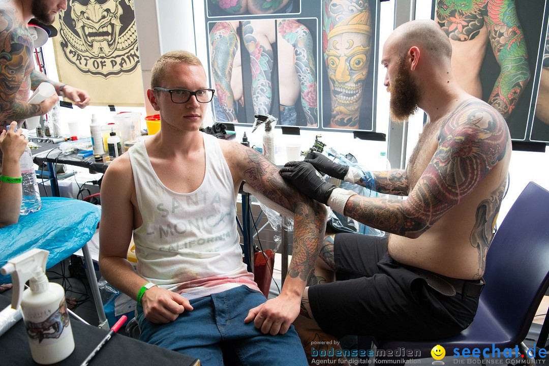 Tattoo Convention Bodensee: Friedrichshafen, 04.07.2015