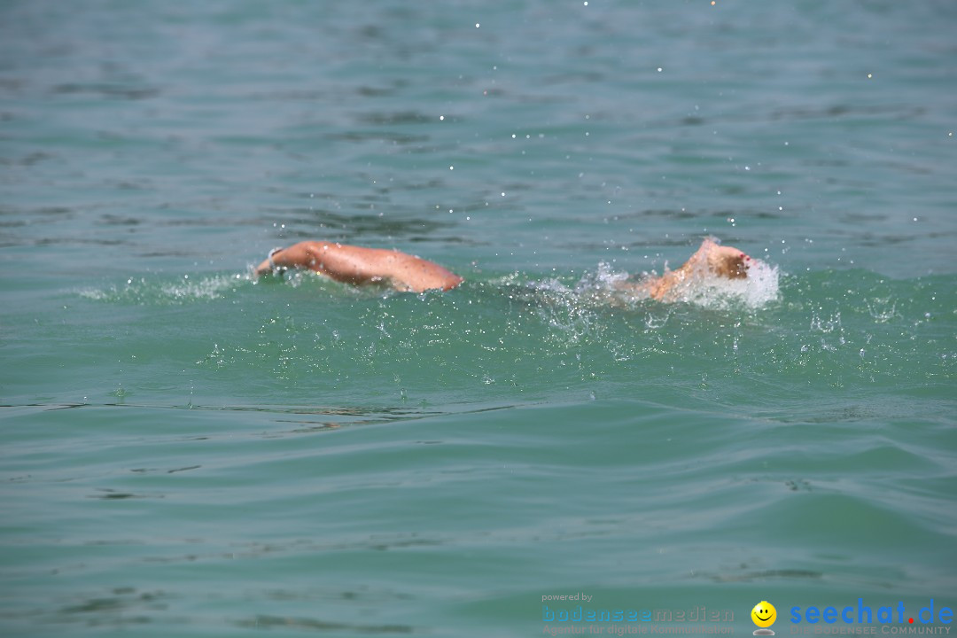 Bodensee Breitenquerung von Mim und Axel: Friedrichshafen, 04.07.2015