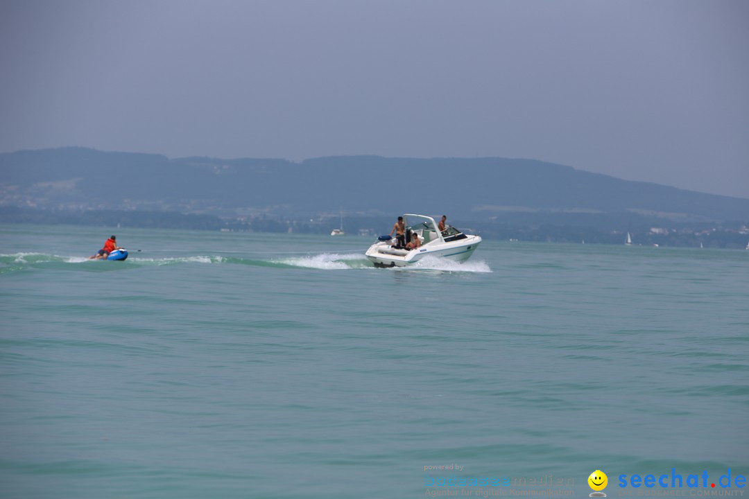 Bodensee Breitenquerung von Mim und Axel: Friedrichshafen, 04.07.2015