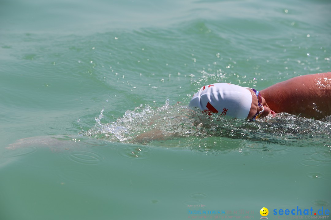 Bodensee Breitenquerung von Mim und Axel: Friedrichshafen, 04.07.2015