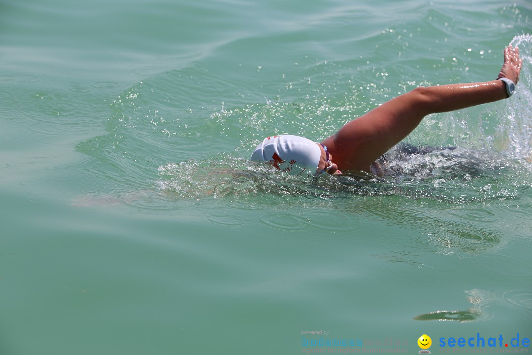 Bodensee Breitenquerung von Mim und Axel: Friedrichshafen, 04.07.2015