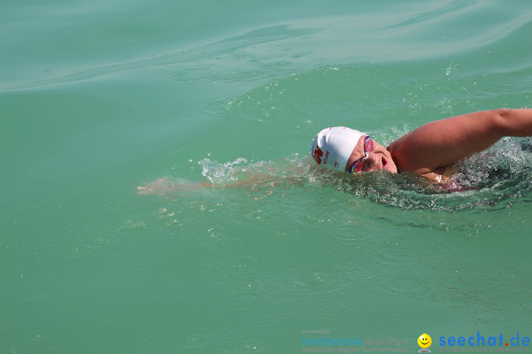 Bodensee Breitenquerung von Mim und Axel: Friedrichshafen, 04.07.2015