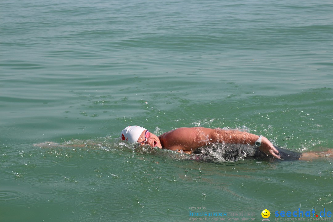 Bodensee Breitenquerung von Mim und Axel: Friedrichshafen, 04.07.2015