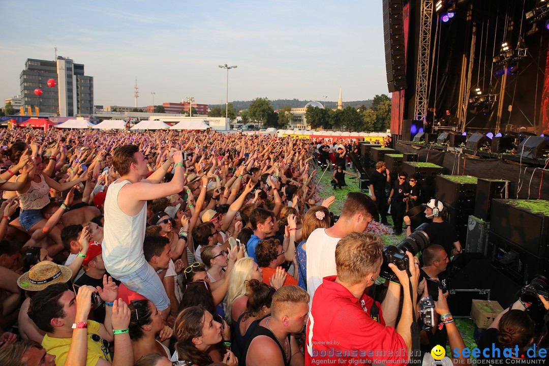 SommerTagTraum 2015 mit David Guetta: Ravensburg, 04.07.2015