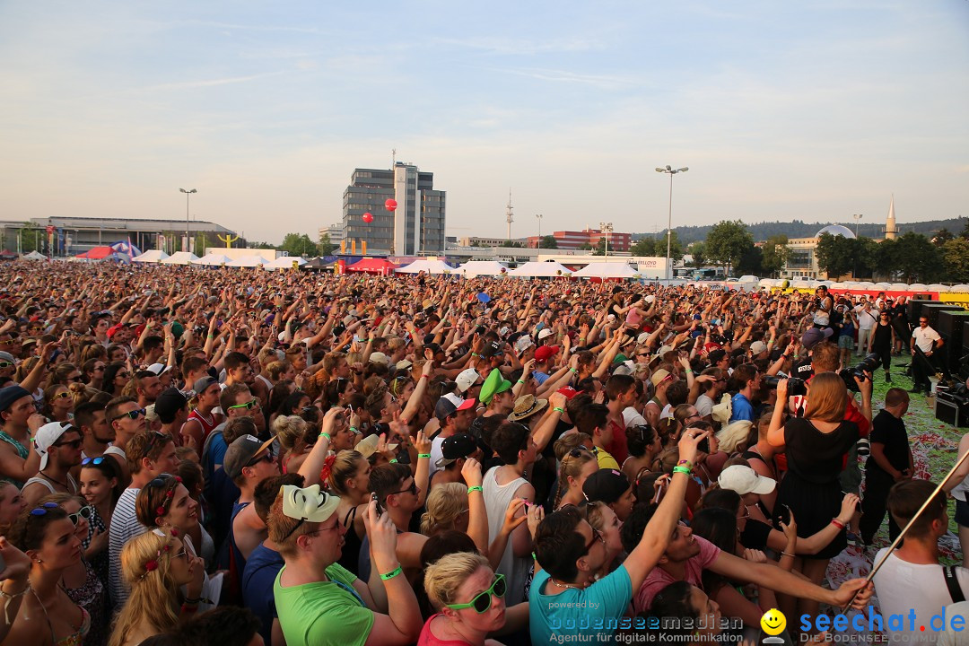 SommerTagTraum 2015 mit David Guetta: Ravensburg, 04.07.2015