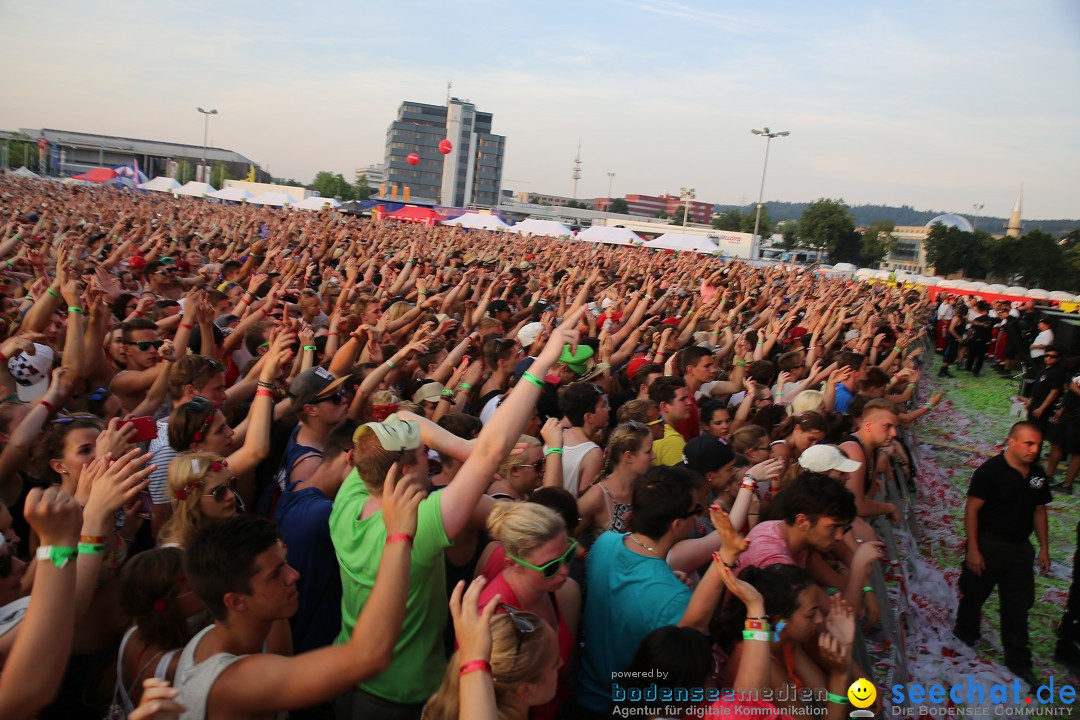 SommerTagTraum 2015 mit David Guetta: Ravensburg, 04.07.2015