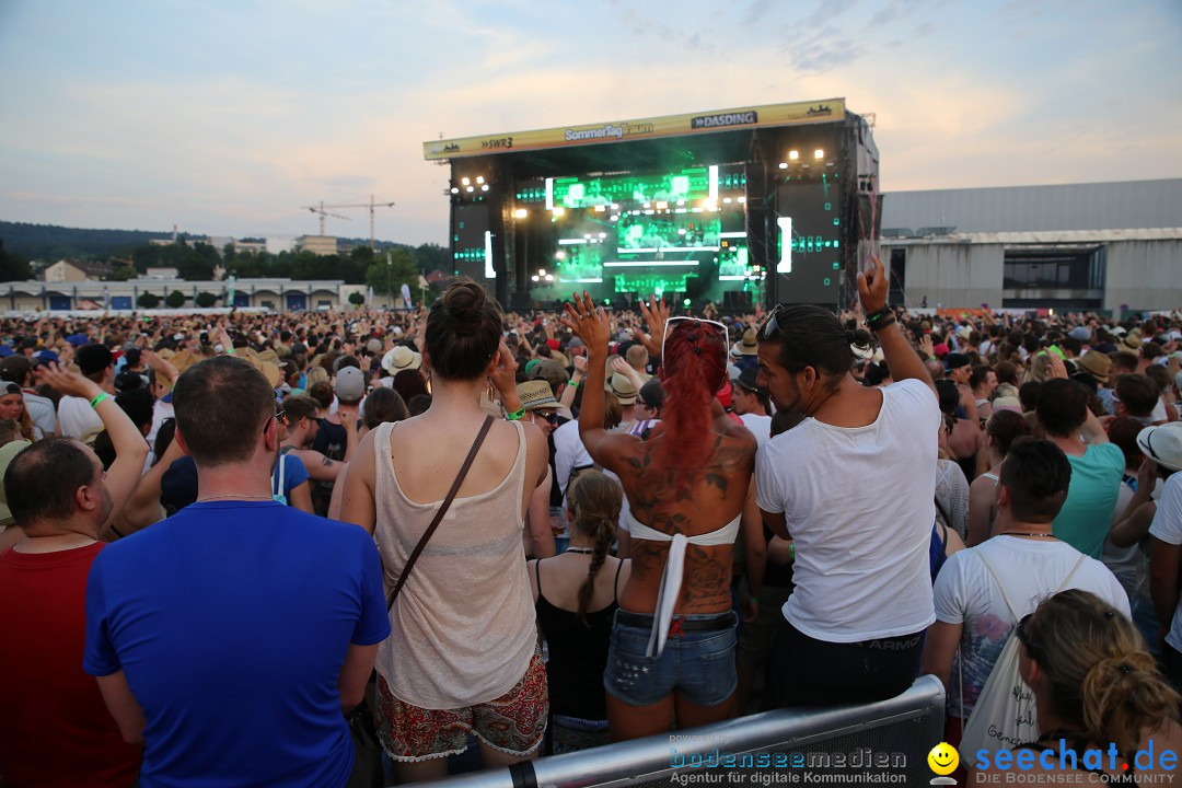 SommerTagTraum 2015 mit David Guetta: Ravensburg, 04.07.2015