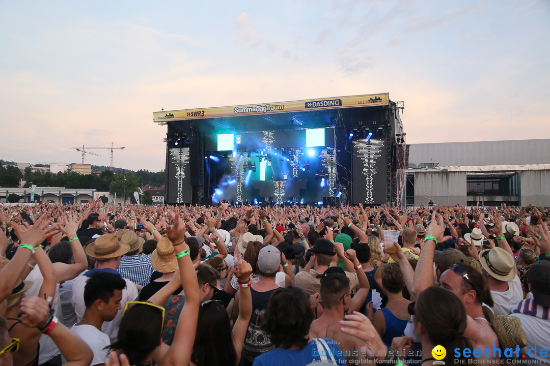 SommerTagTraum 2015 mit David Guetta: Ravensburg, 04.07.2015