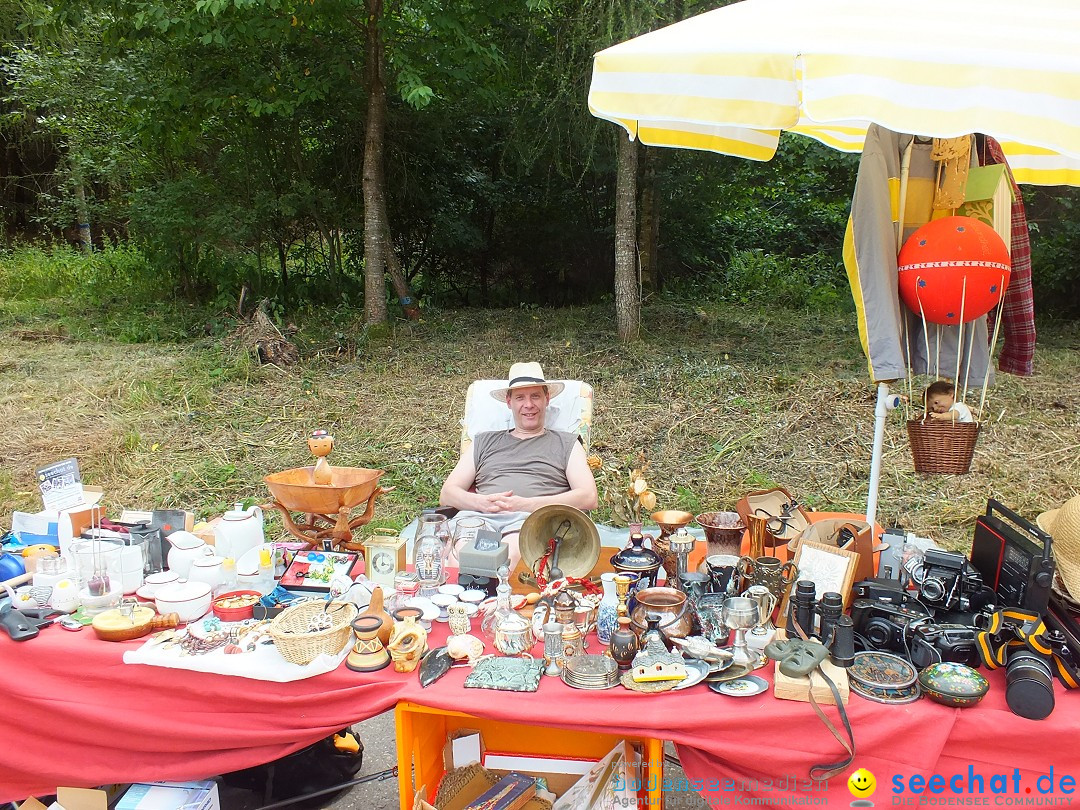 Waldflohmarkt: Mengen-Rosna, 11.07.2015