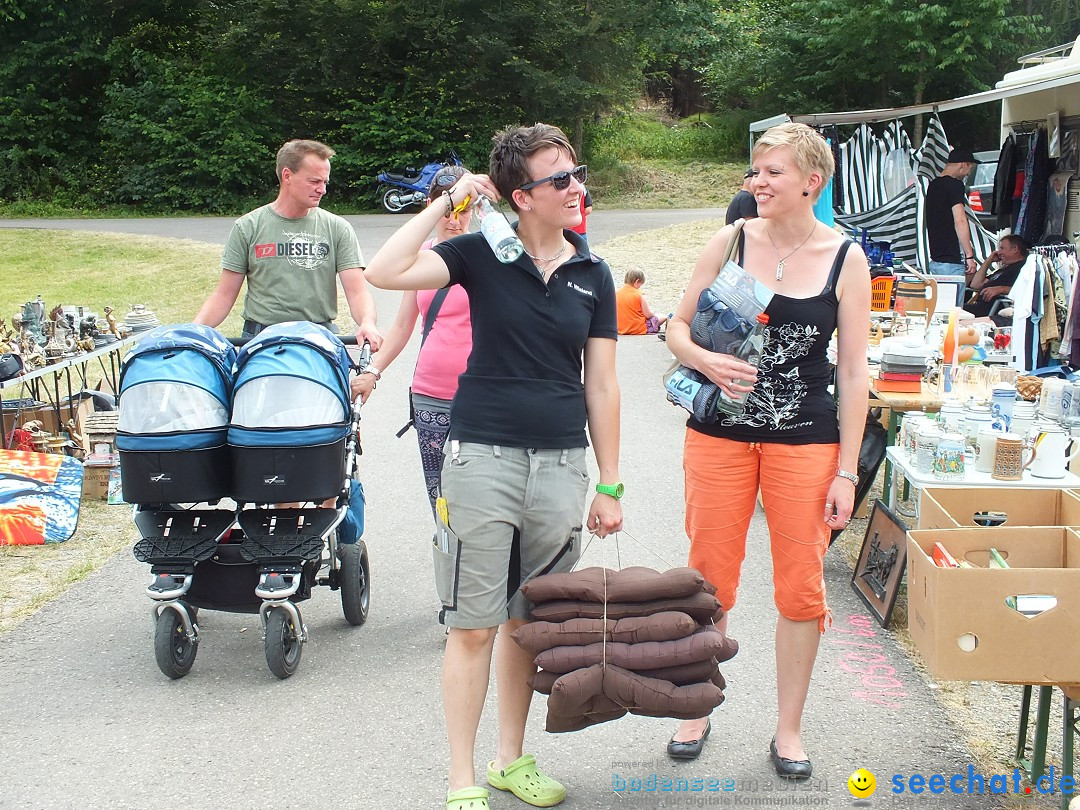 Waldflohmarkt: Mengen-Rosna, 11.07.2015