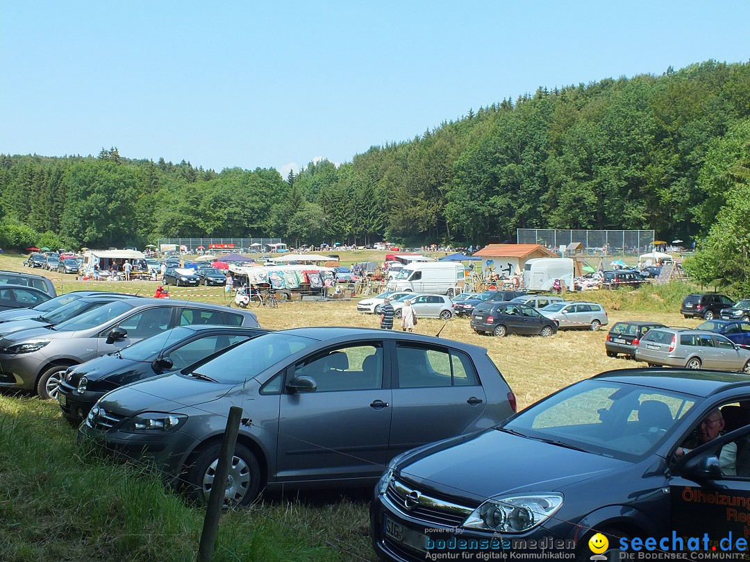 Waldflohmarkt: Mengen-Rosna, 11.07.2015