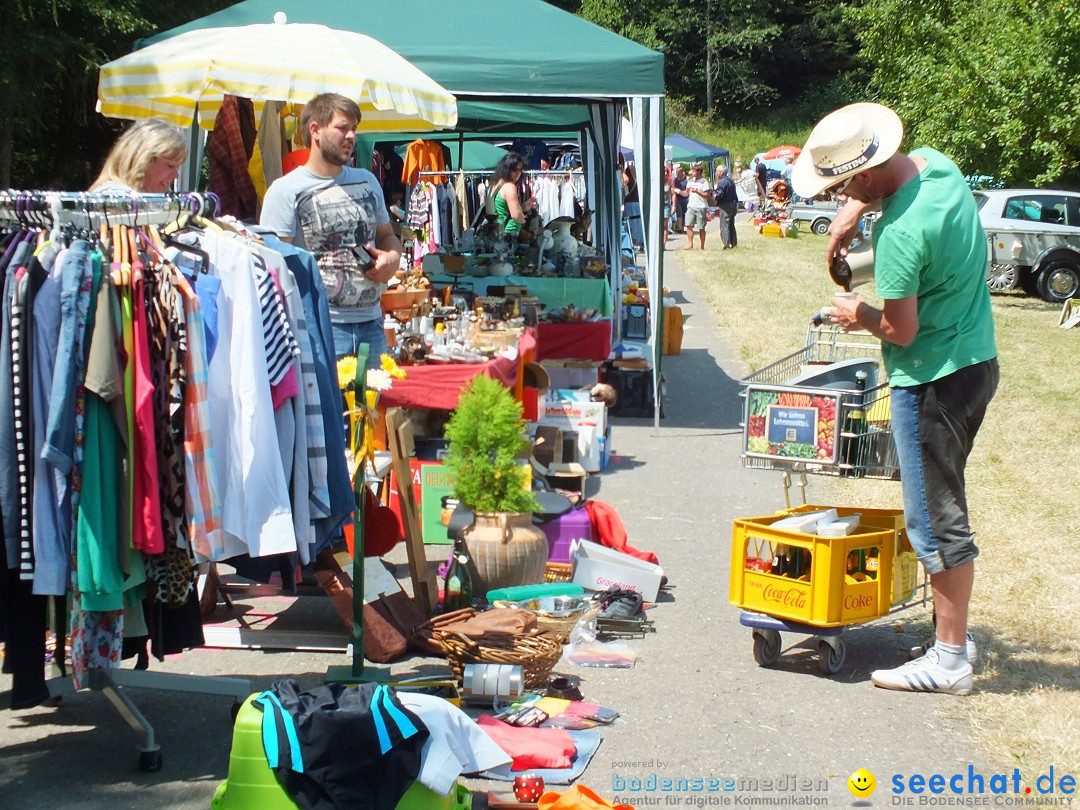 Waldflohmarkt: Mengen-Rosna, 11.07.2015