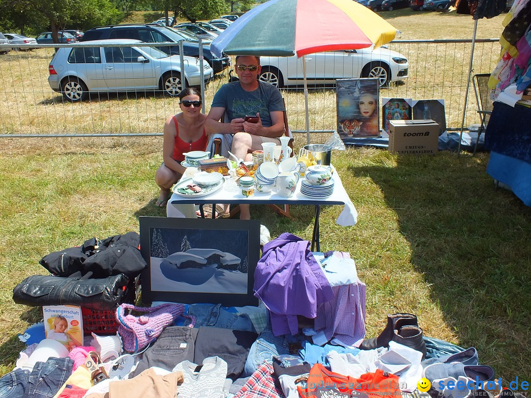 Waldflohmarkt: Mengen-Rosna, 11.07.2015