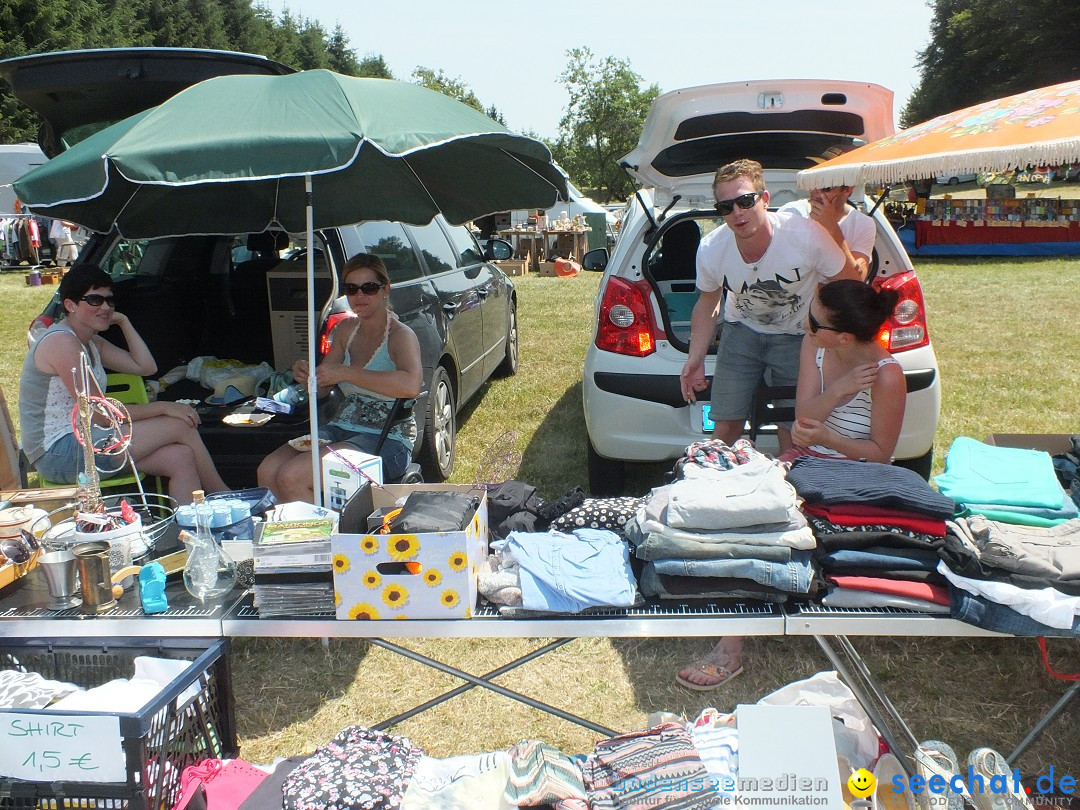 Waldflohmarkt: Mengen-Rosna, 11.07.2015