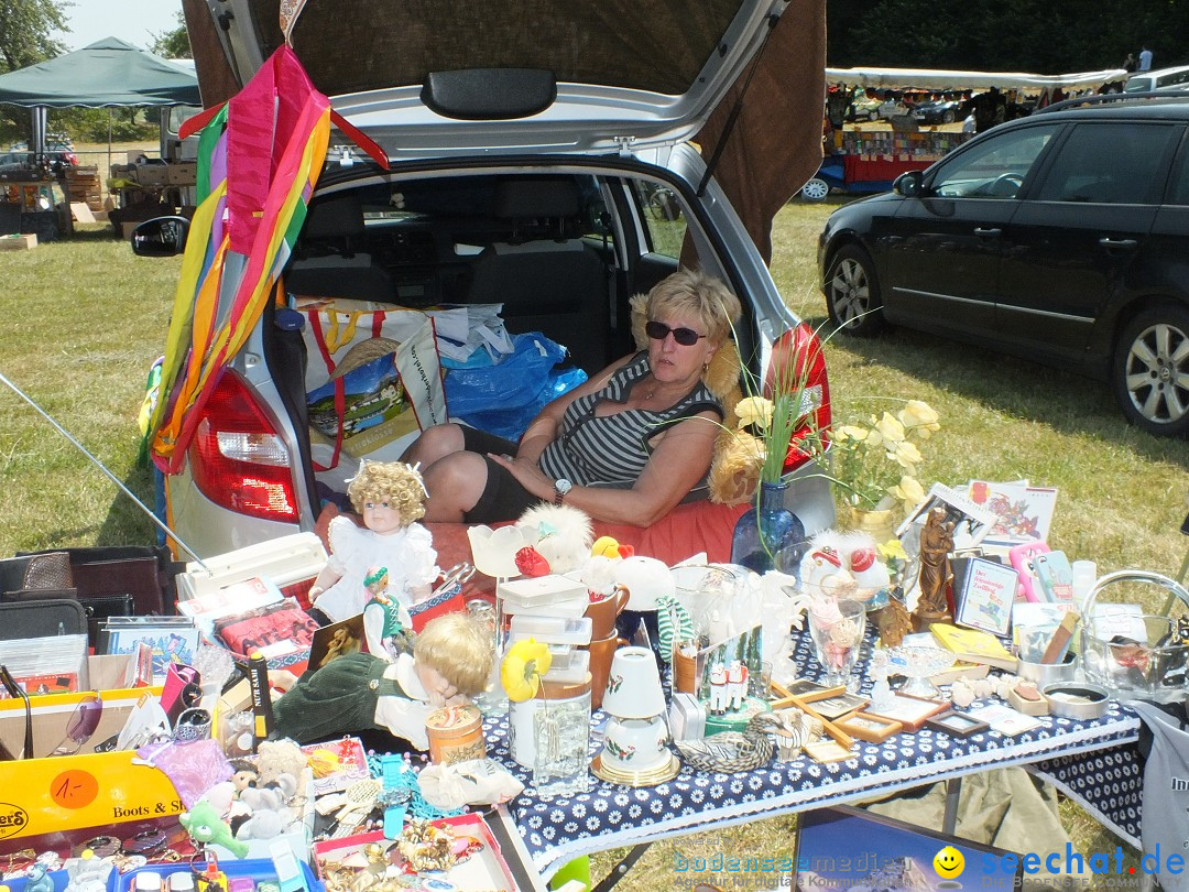 Waldflohmarkt: Mengen-Rosna, 11.07.2015