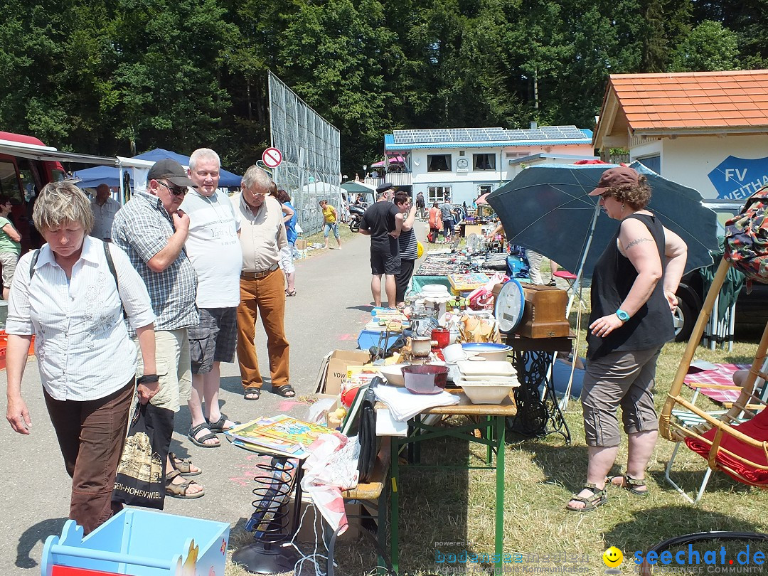 Waldflohmarkt: Mengen-Rosna, 11.07.2015