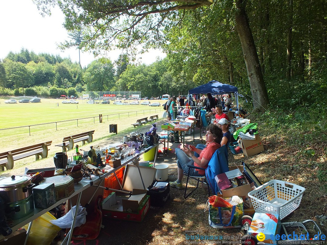 Waldflohmarkt: Mengen-Rosna, 11.07.2015