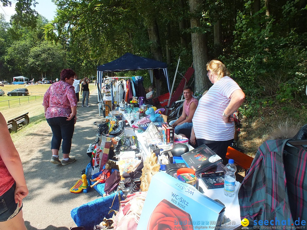 Waldflohmarkt: Mengen-Rosna, 11.07.2015