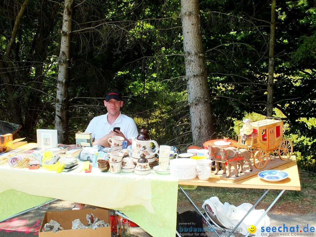 Waldflohmarkt: Mengen-Rosna, 11.07.2015