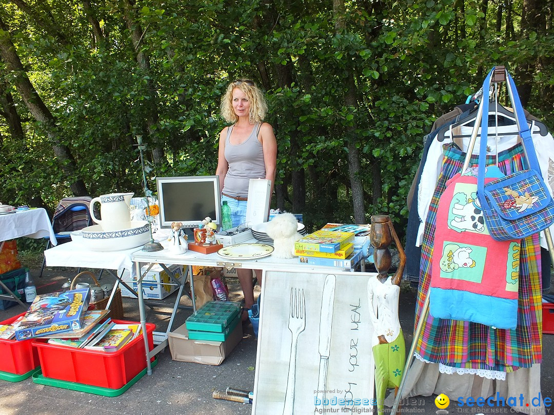 Waldflohmarkt: Mengen-Rosna, 11.07.2015