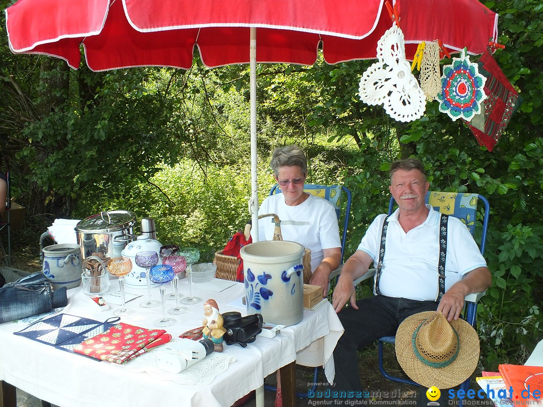 Waldflohmarkt: Mengen-Rosna, 11.07.2015