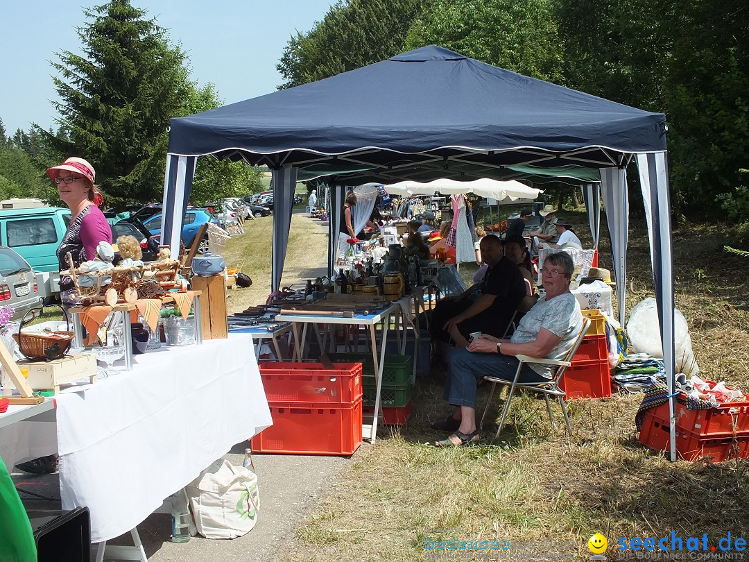 Waldflohmarkt: Mengen-Rosna, 11.07.2015