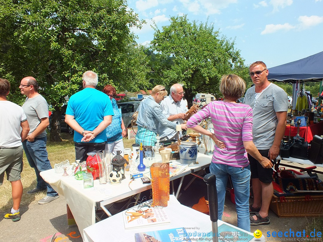 Waldflohmarkt: Mengen-Rosna, 11.07.2015