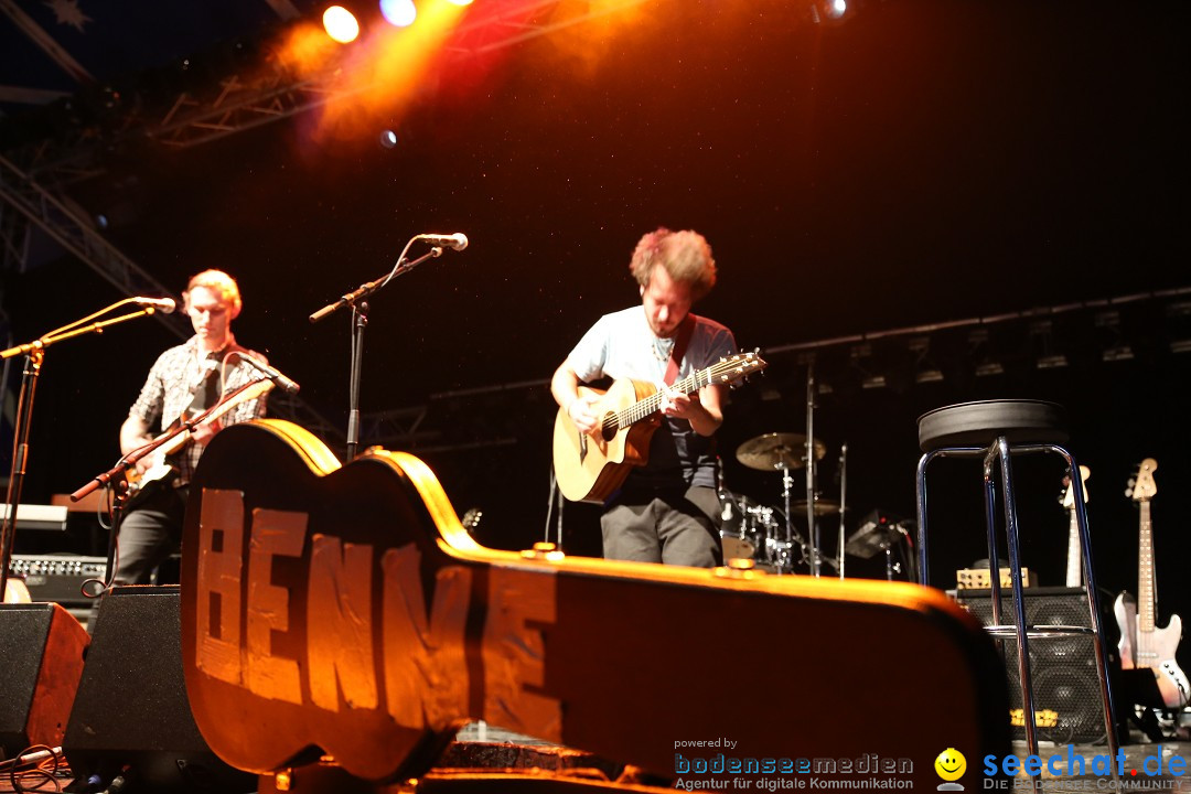 Marlon Roudette und Benne - Honberg-Sommer: Tuttlingen, 23.07.2015