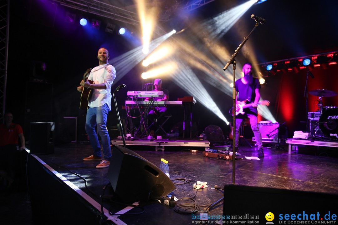 Marlon Roudette und Benne - Honberg-Sommer: Tuttlingen, 23.07.2015