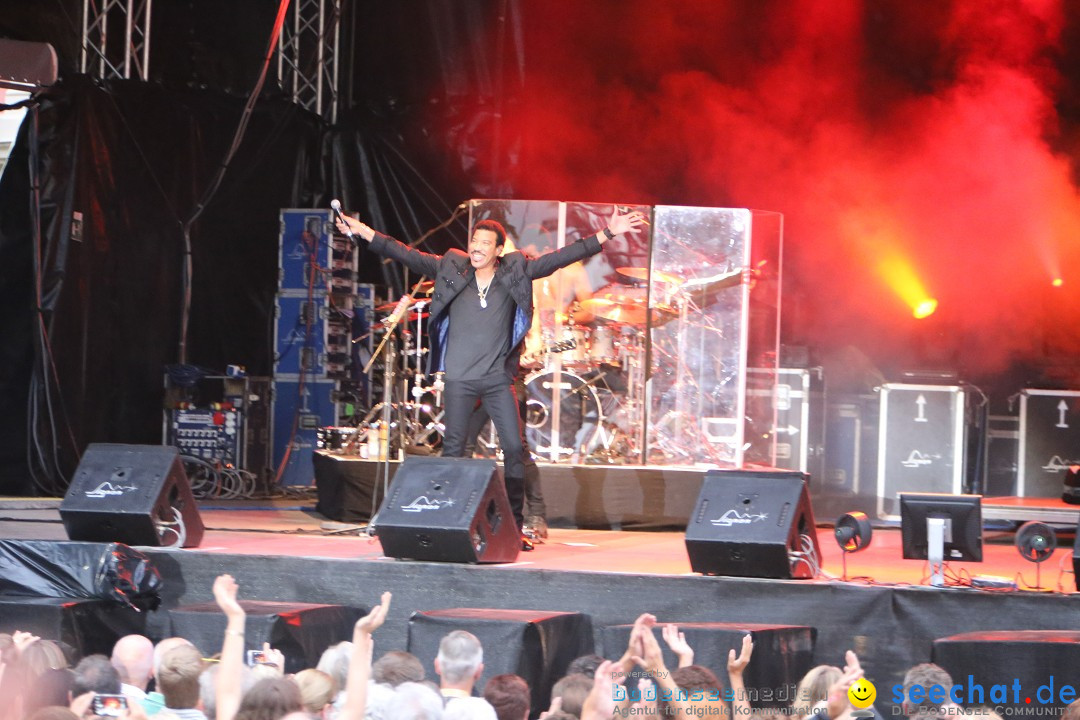 Lionel Richie und Sarah Straub: Salem Open Air am Bodensee, 24.07.2015