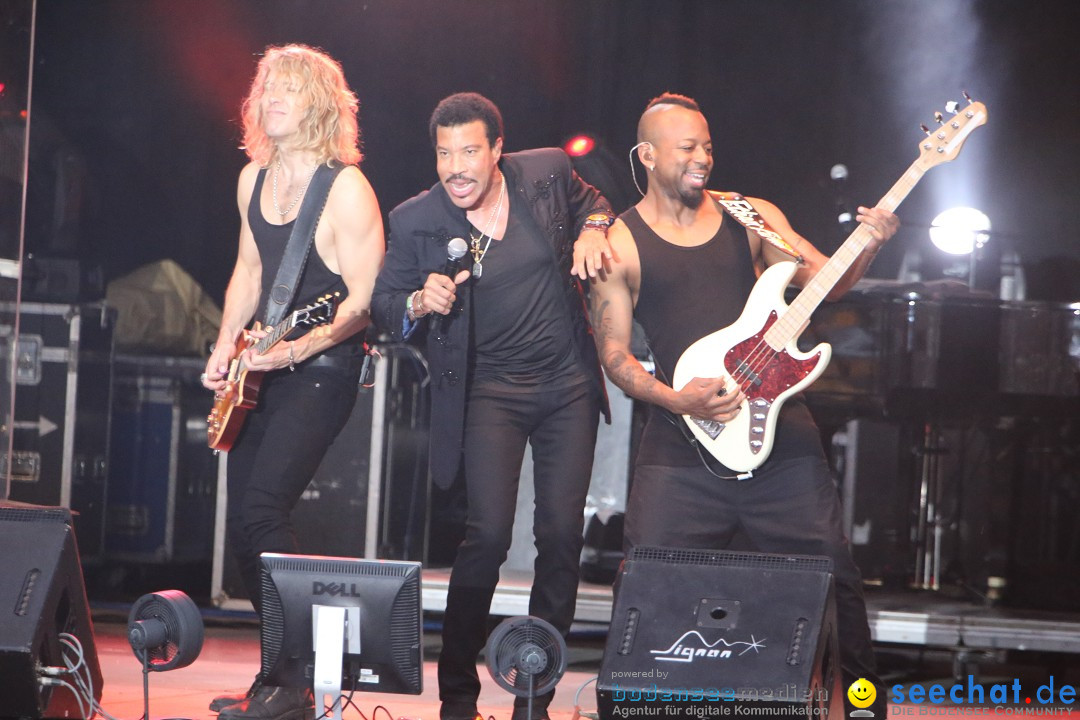 Lionel Richie und Sarah Straub: Salem Open Air am Bodensee, 24.07.2015