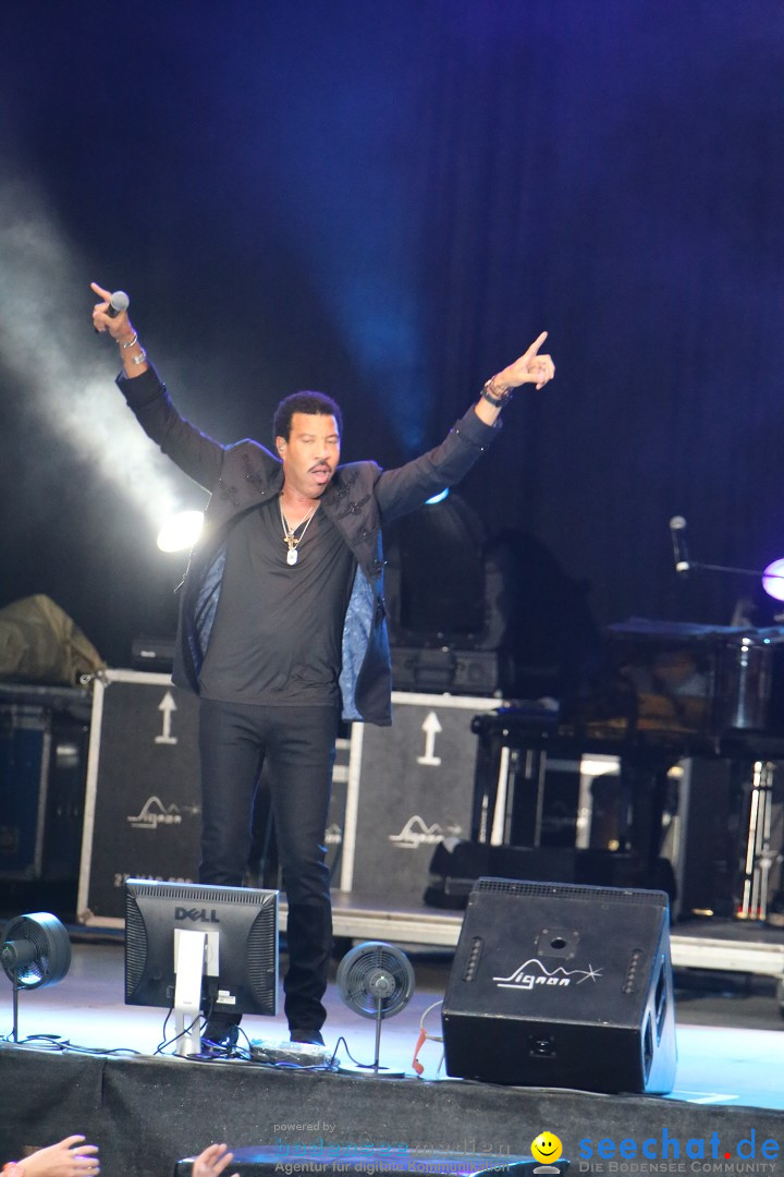 Lionel Richie und Sarah Straub: Salem Open Air am Bodensee, 24.07.2015