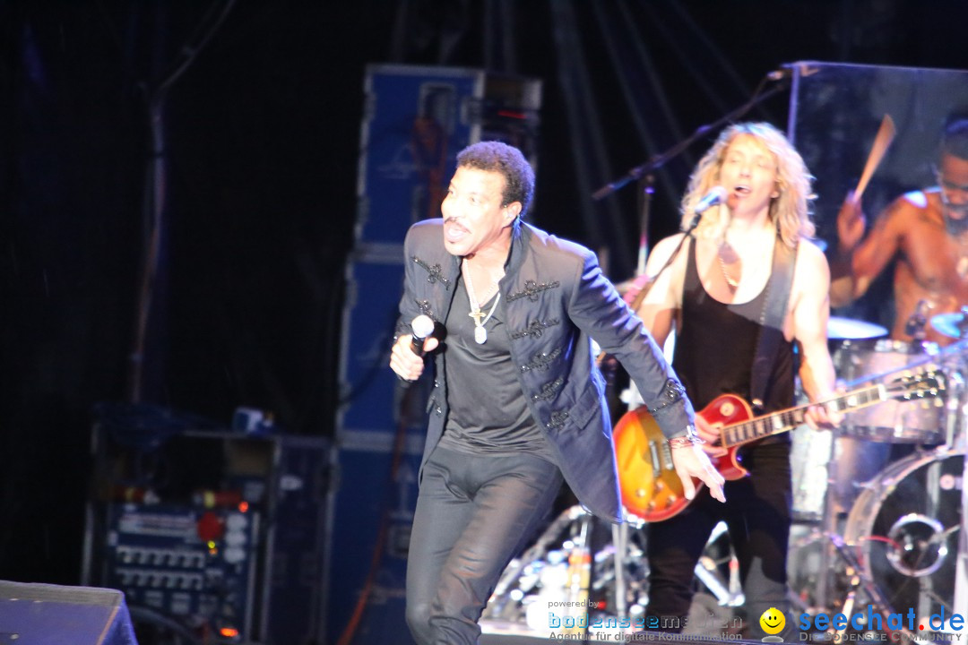 Lionel Richie und Sarah Straub: Salem Open Air am Bodensee, 24.07.2015